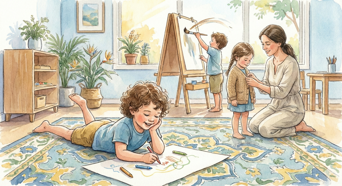 How to improve fine motor skills by moving the big muscles first
