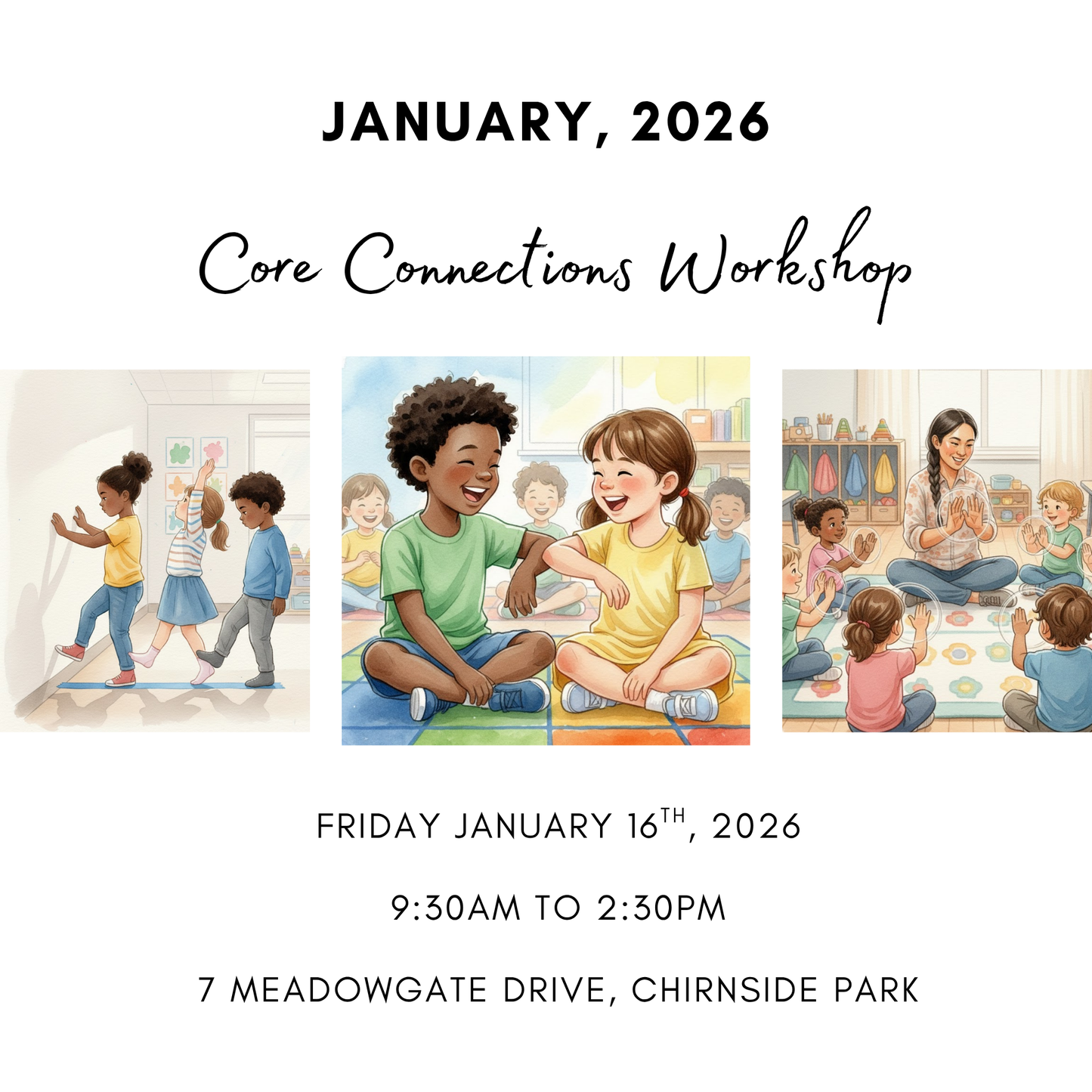 New social-emotional early childhood program - Core Connections