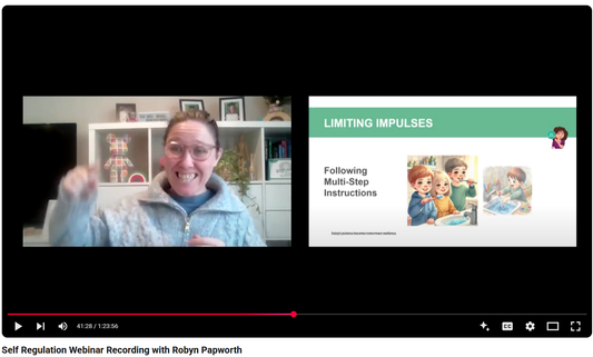 Self-Regulation in Early Childhood - Webinar with Robyn Papworth