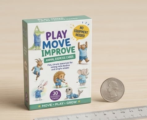 The After-School Meltdown Solver, 30 Screen-Free Movement Cards